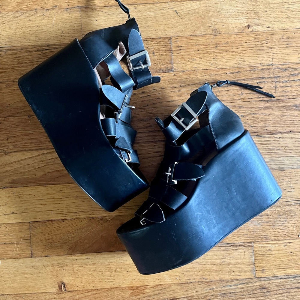Jeffrey Campbell Ibiza Last Punky Platform Sandals